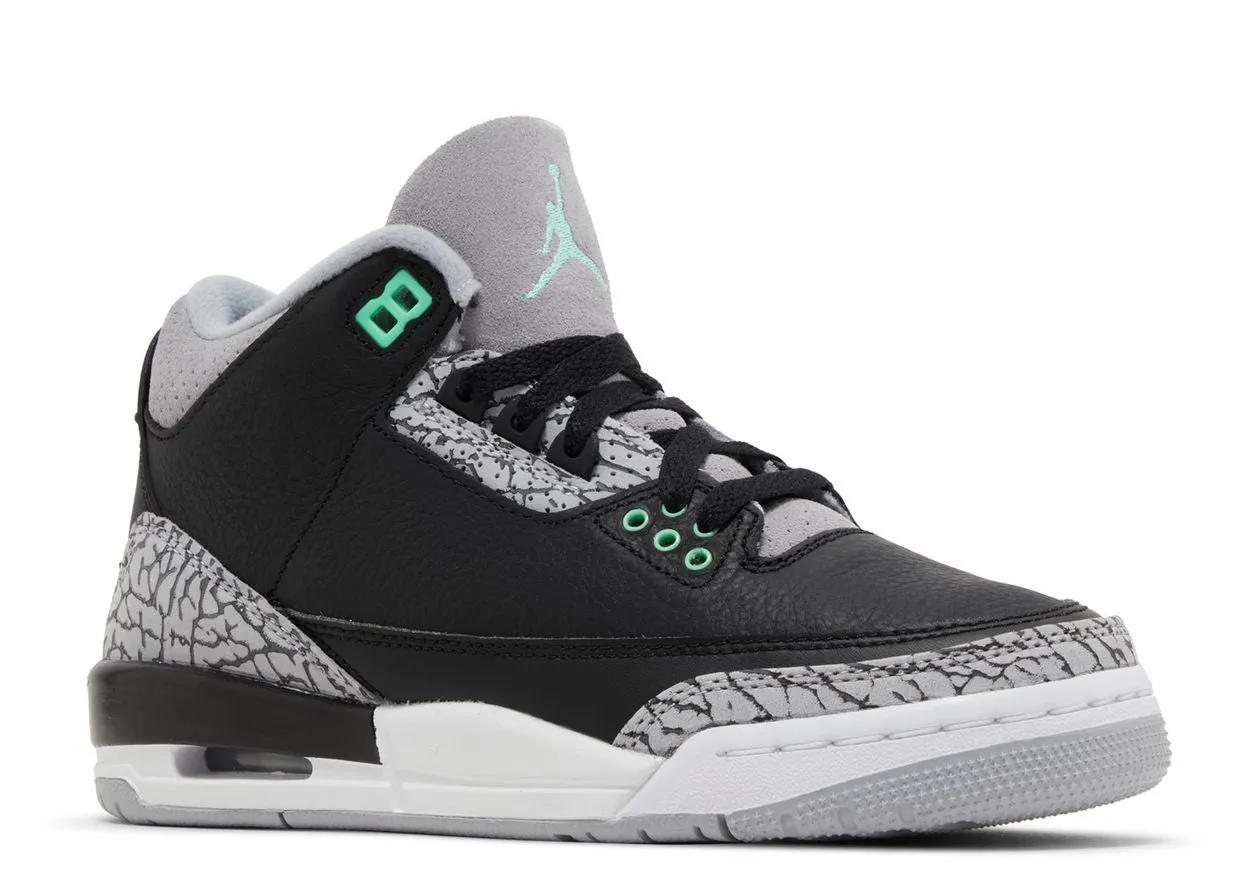 Jordan Retro 3’s Green Glow (GS)