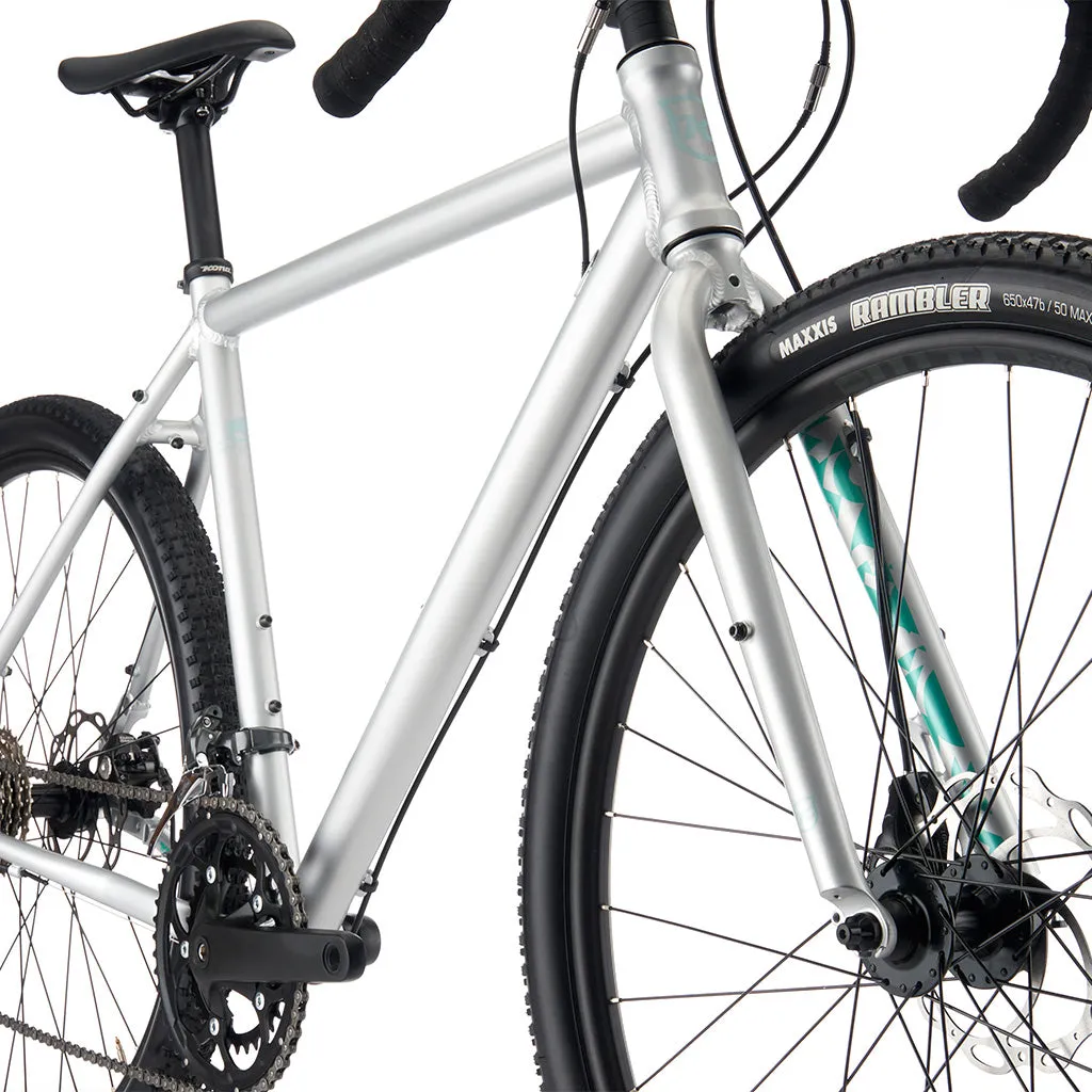 Kona Rove AL 650 Gravel Bike - Silver