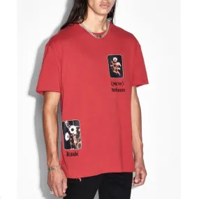 Ksubi Icons Biggie SS Tee (Crimson) MPF23TE002