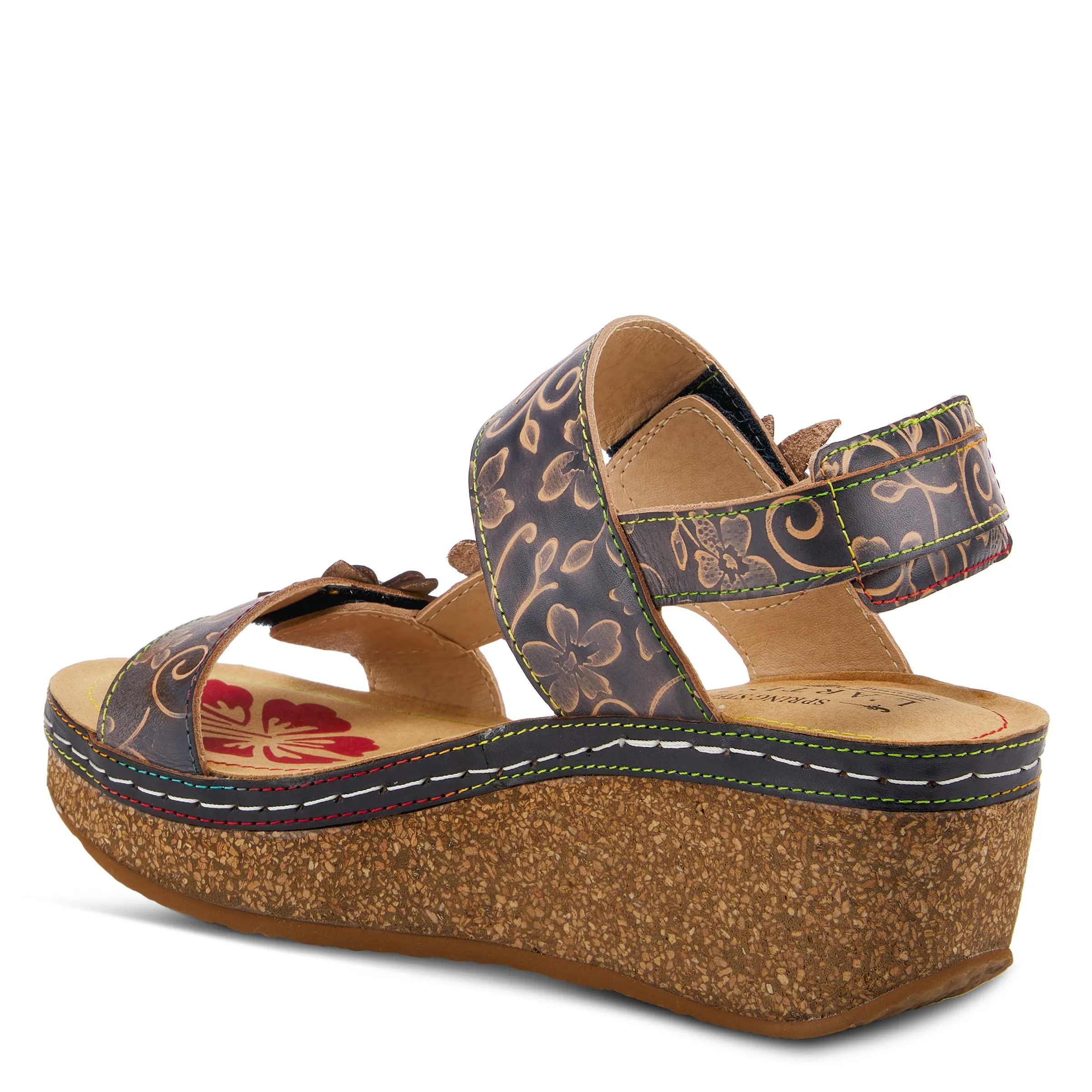 L'ARTISTE PICKFORD BACK STRAP SANDALS