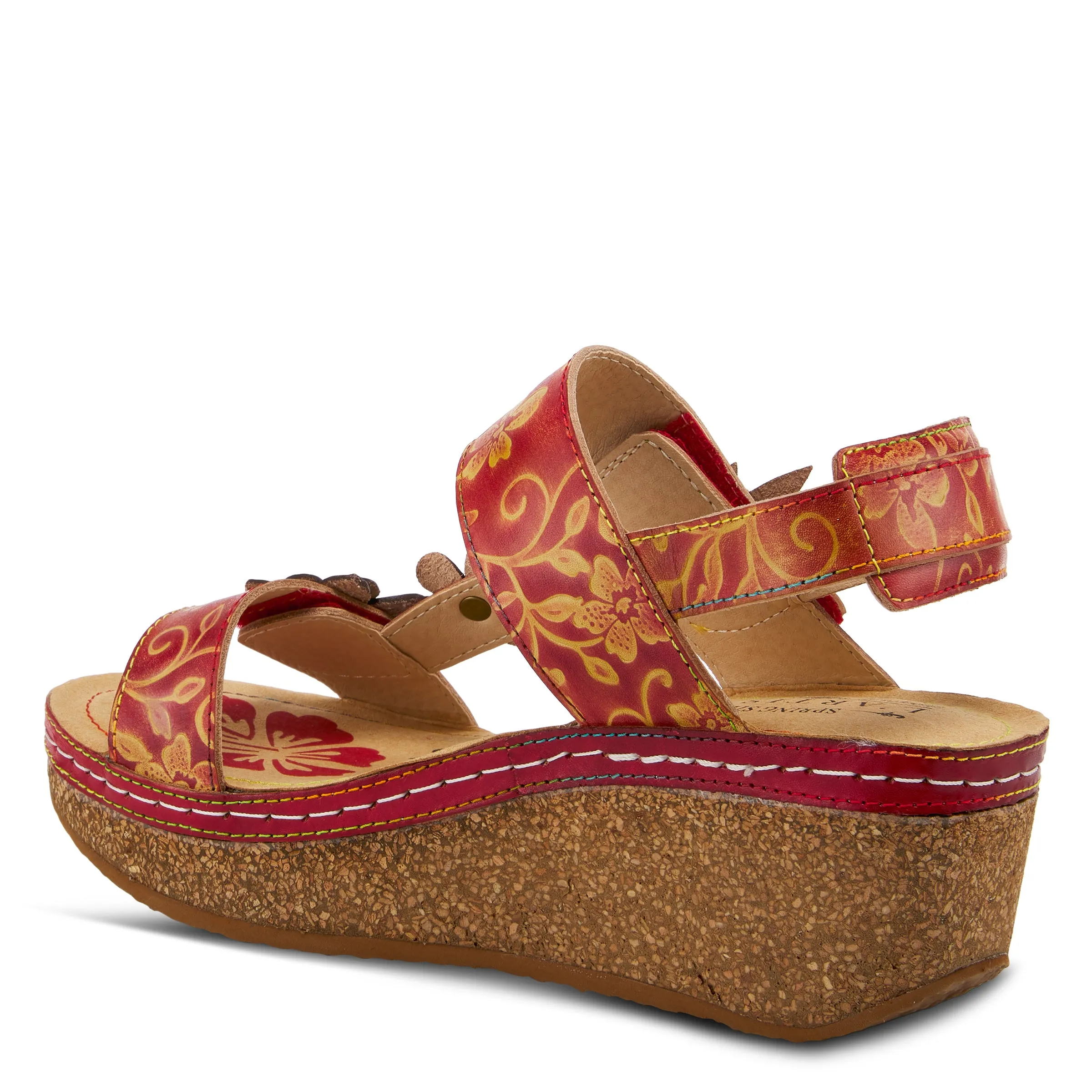 L'ARTISTE PICKFORD BACK STRAP SANDALS