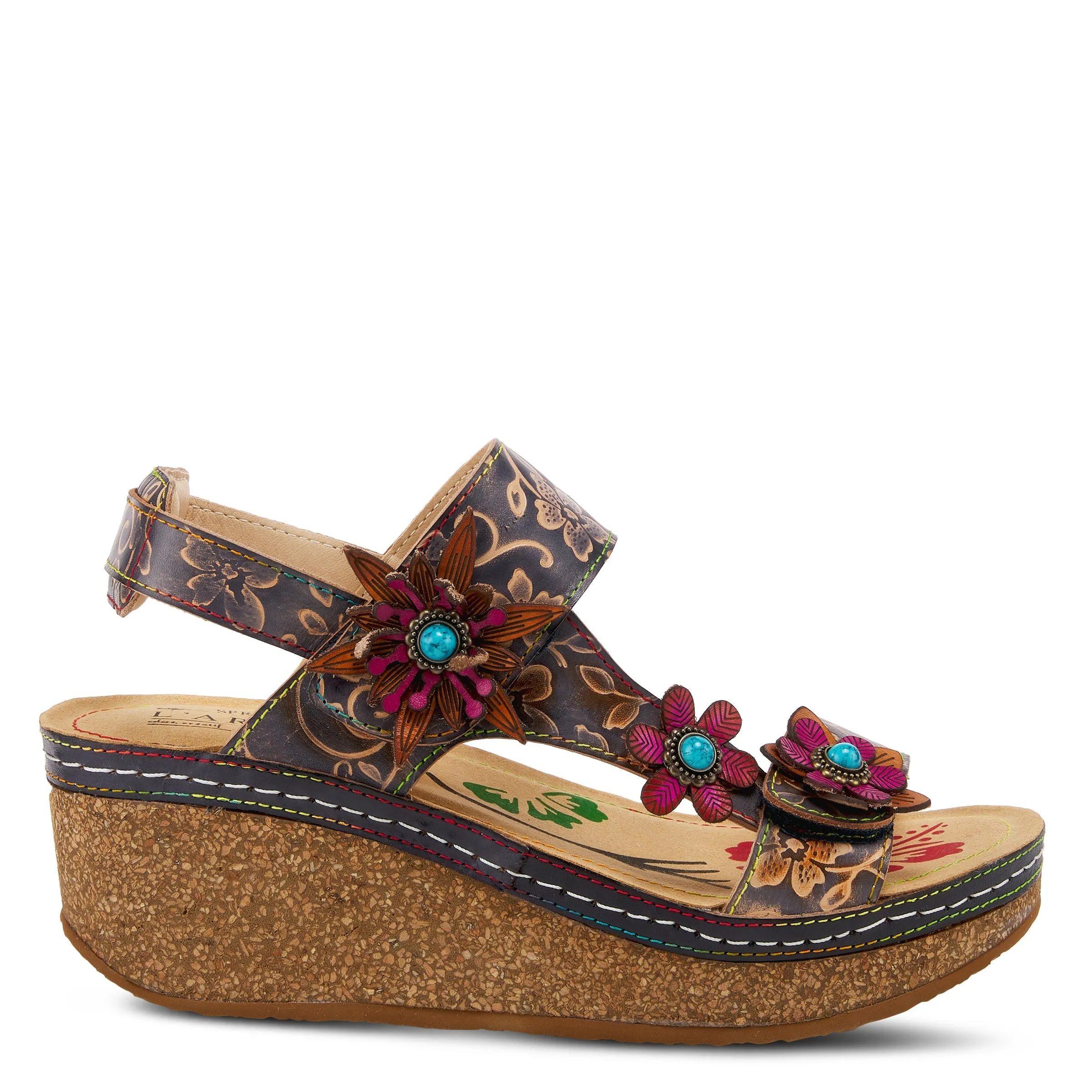 L'ARTISTE PICKFORD BACK STRAP SANDALS