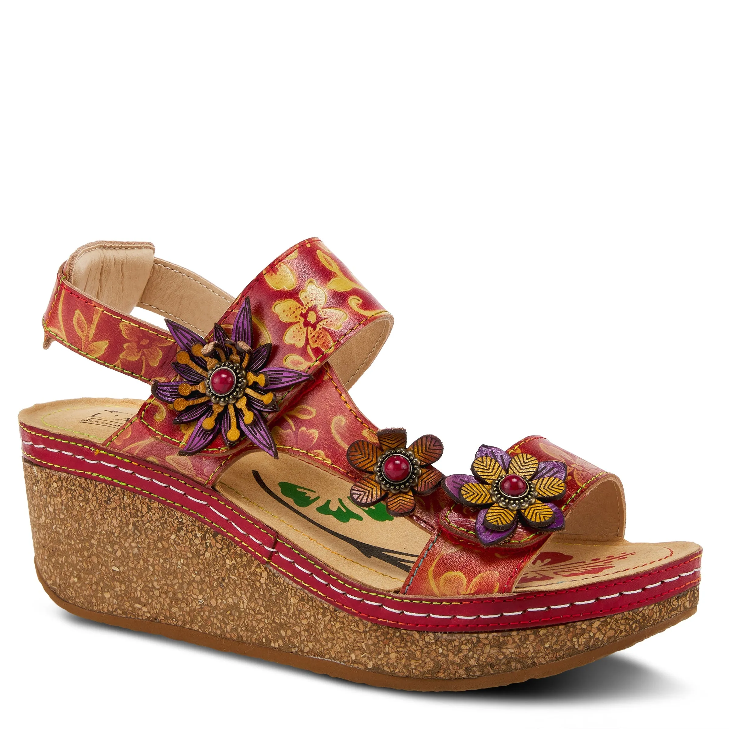 L'ARTISTE PICKFORD BACK STRAP SANDALS