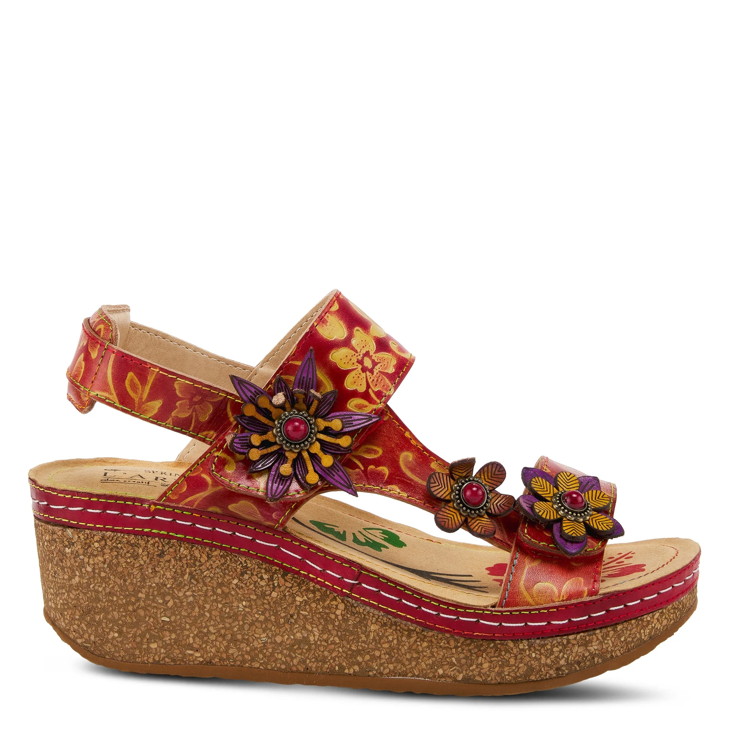 L'ARTISTE PICKFORD BACK STRAP SANDALS