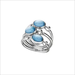 Lolita Blue Topaz Ring in Sterling Silver