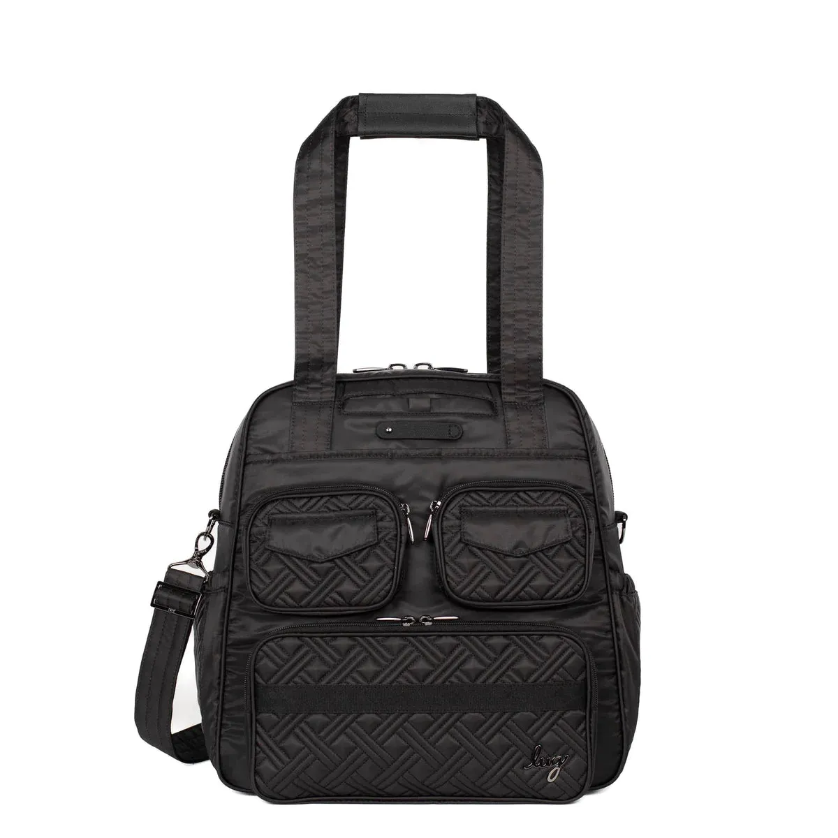 LUG Puddle Jumper LE Convertible Tote Bag in Black