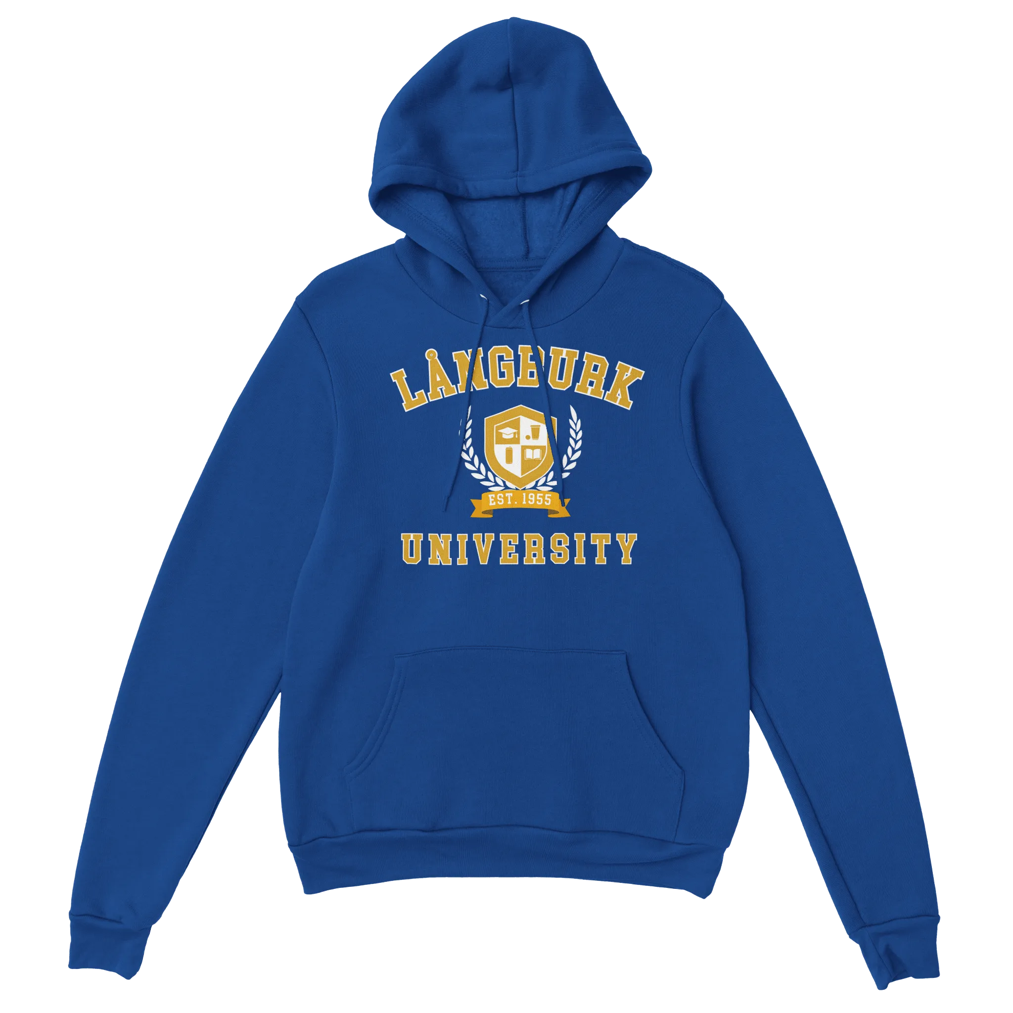 Långburk University Logo - Hoodie