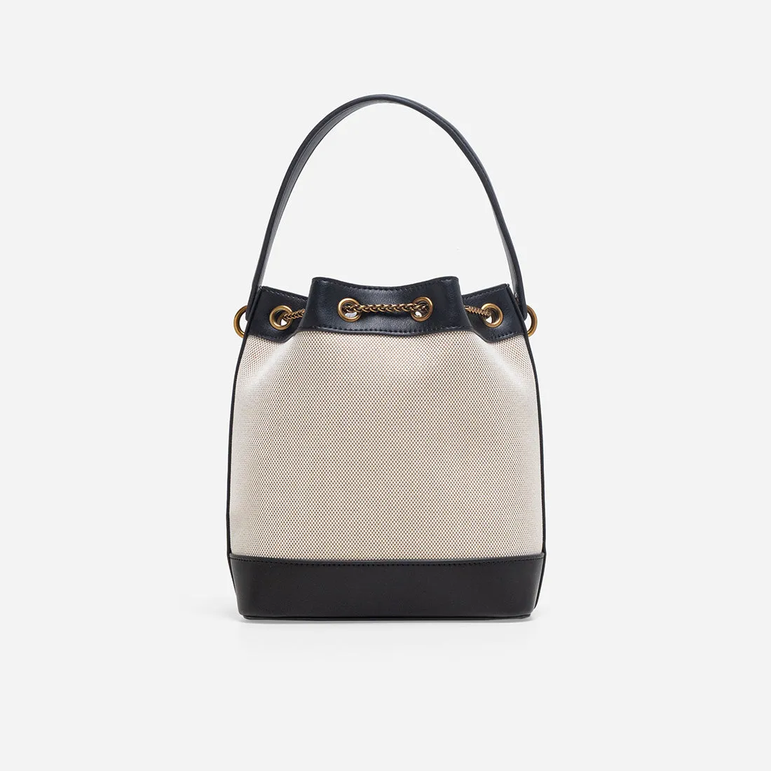 Maria Canvas Bucket Bag