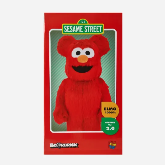 MEDICOM BEARBRICK ELMO V2 1000%