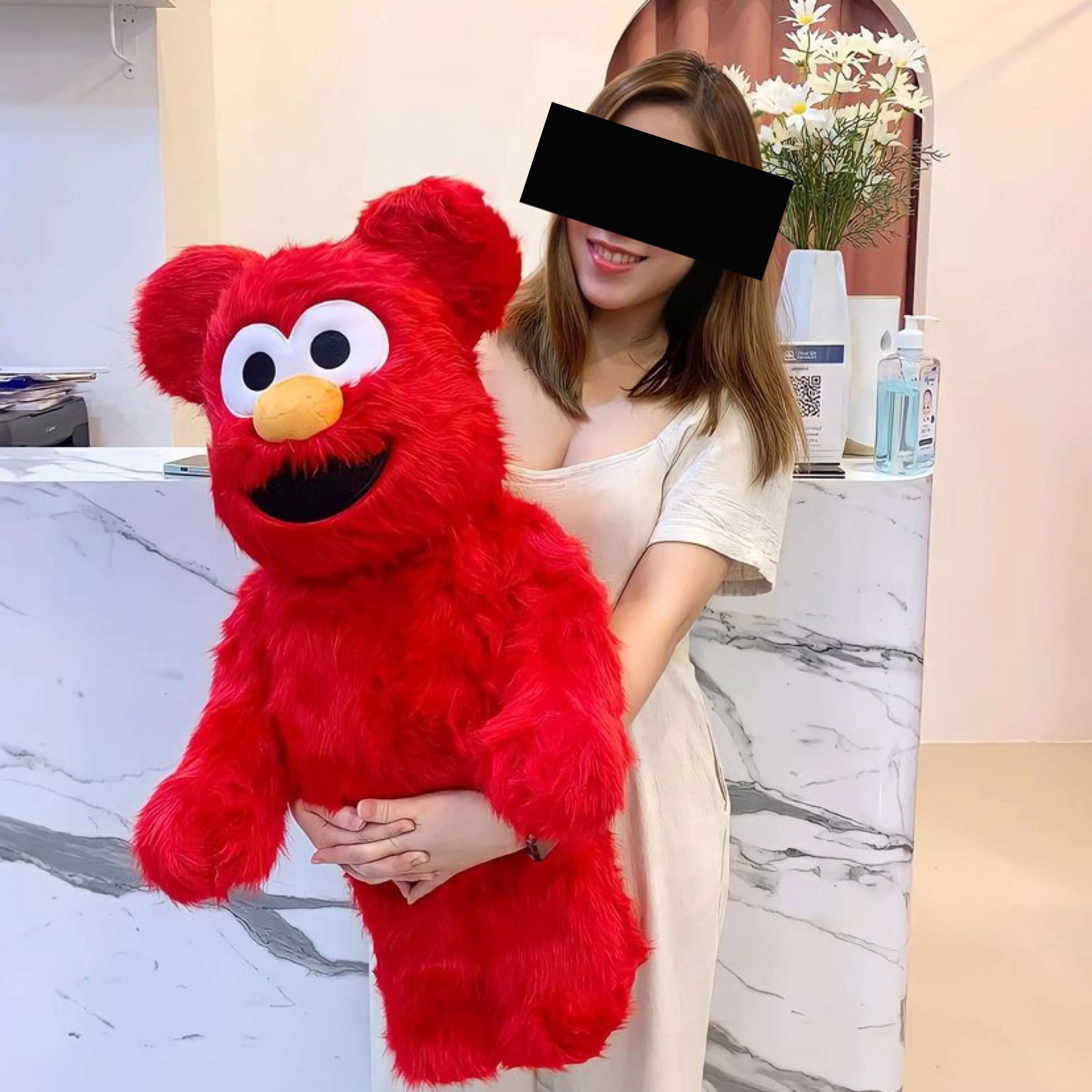 MEDICOM BEARBRICK ELMO V2 1000%