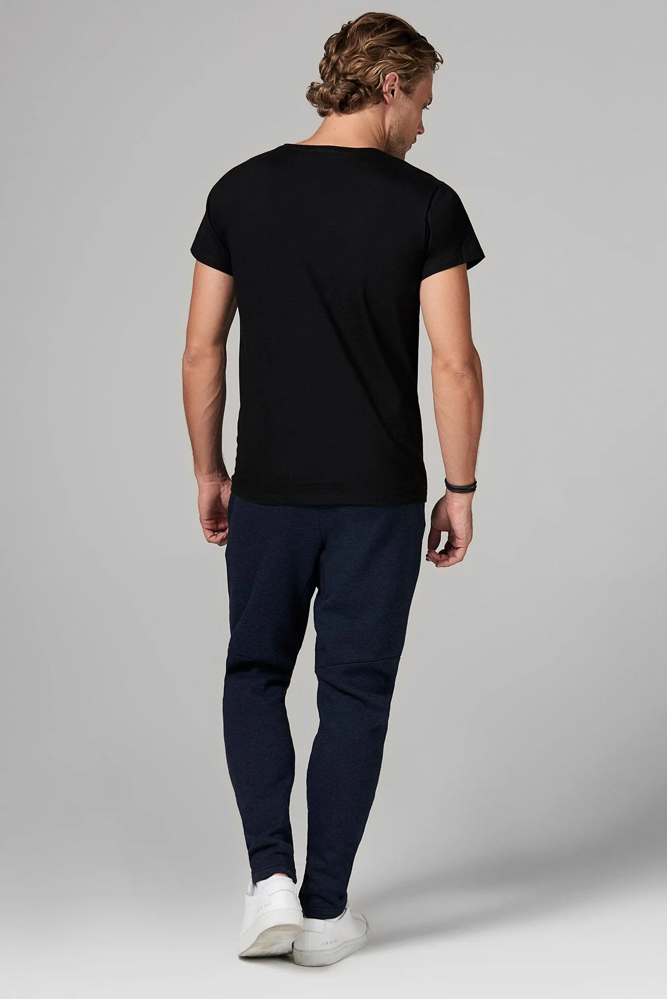 Men's Modal Pocket Sailor Crew Neck Tee