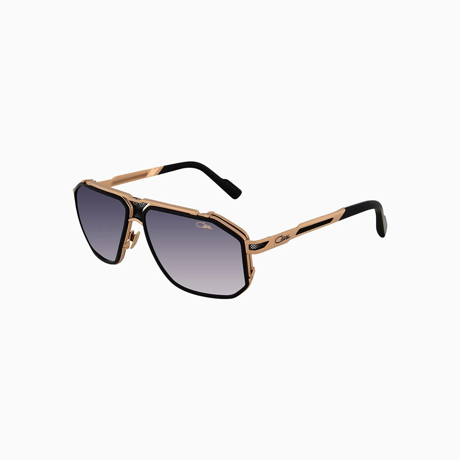 Mod 683 Cazal Black Gold Sunglasses