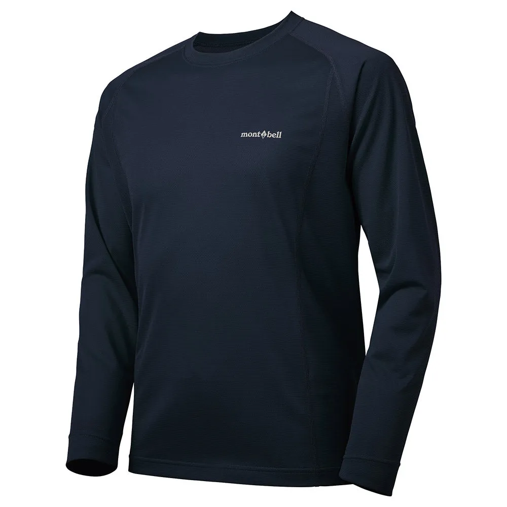 Montbell Men's Cool Long Sleeve T - Outdoor Hiking Trekking Firstlayer