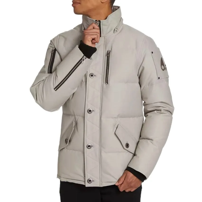 Moose Knuckles Original 3Q Neoshear Jacket (Storm Grey/Natural Shearling)