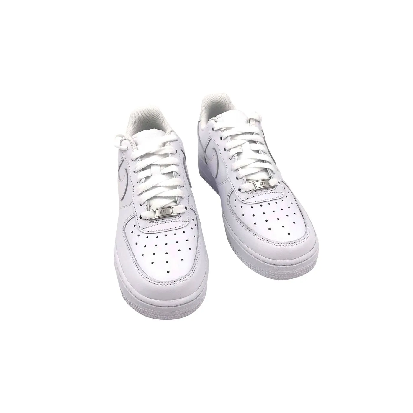 Nike Air Force 1 LE GS Triple White Bianche Ragazzi