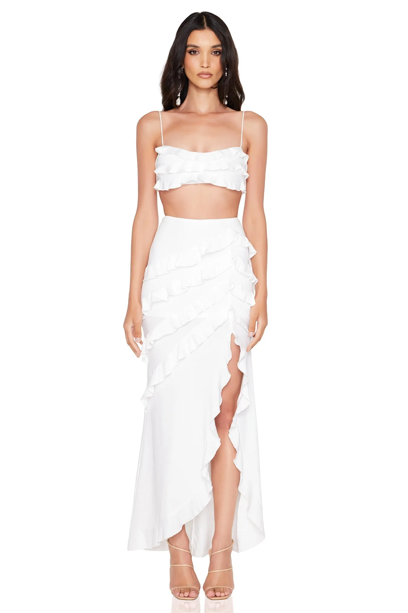 Nookie Kennedy Crop - White