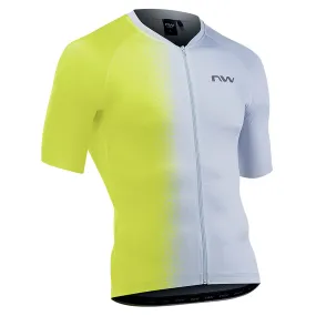 Northwave Blade Jersey - Grey/Yellow