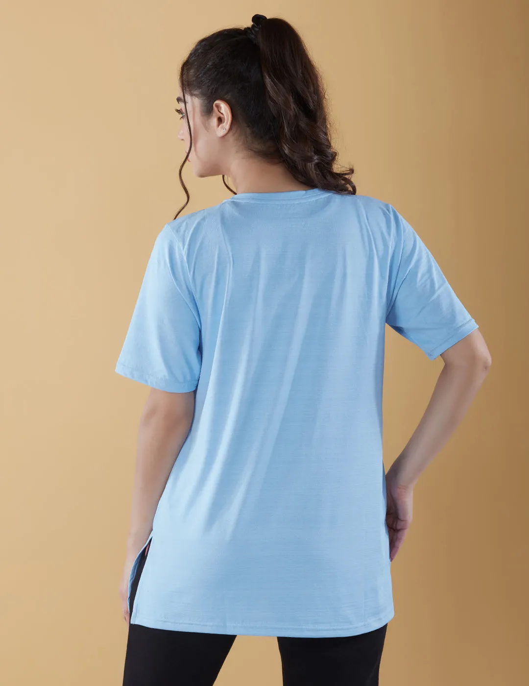 Oversized Long Tee For Women -Athleisure Wear