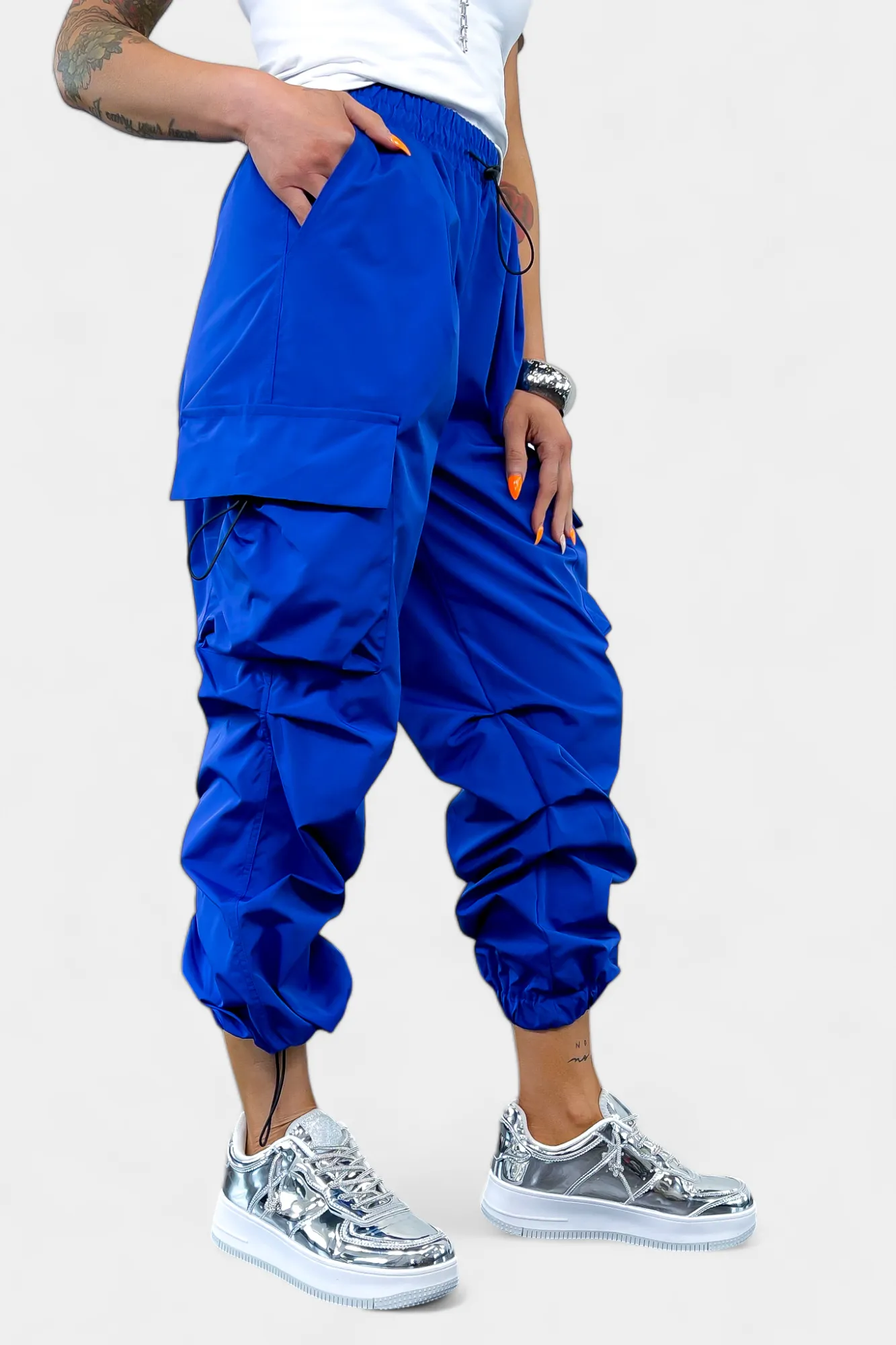 Parachute Cargo Jogger Pants