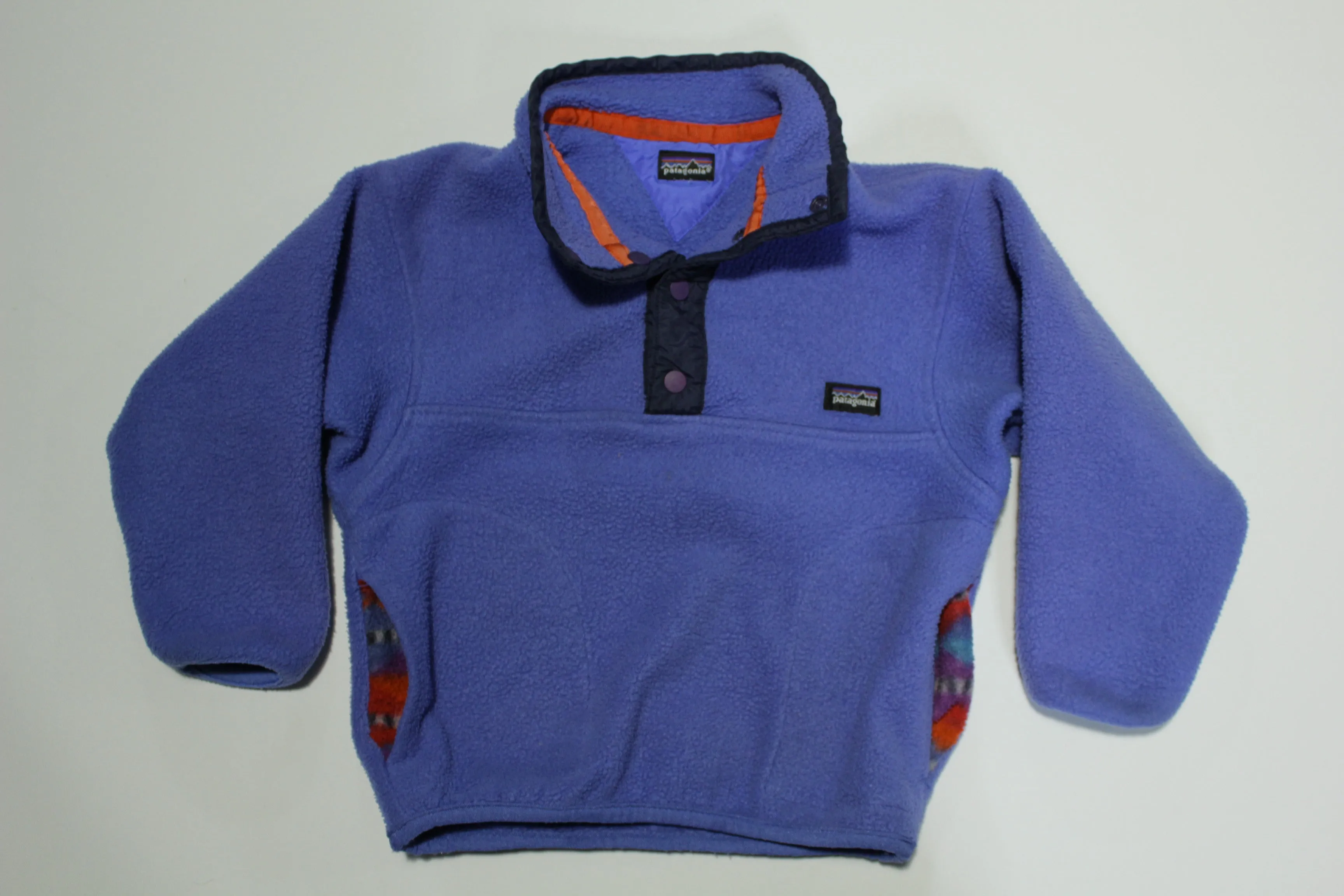 Patagonia Vintage 90's Fleece Pullover Jacket Kids Size