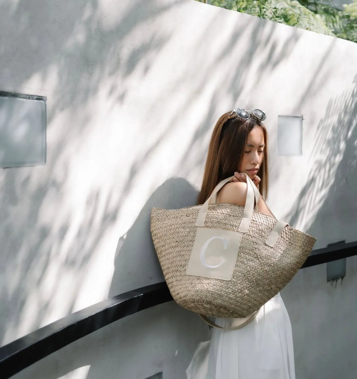 Personalized Classic Basket Bag