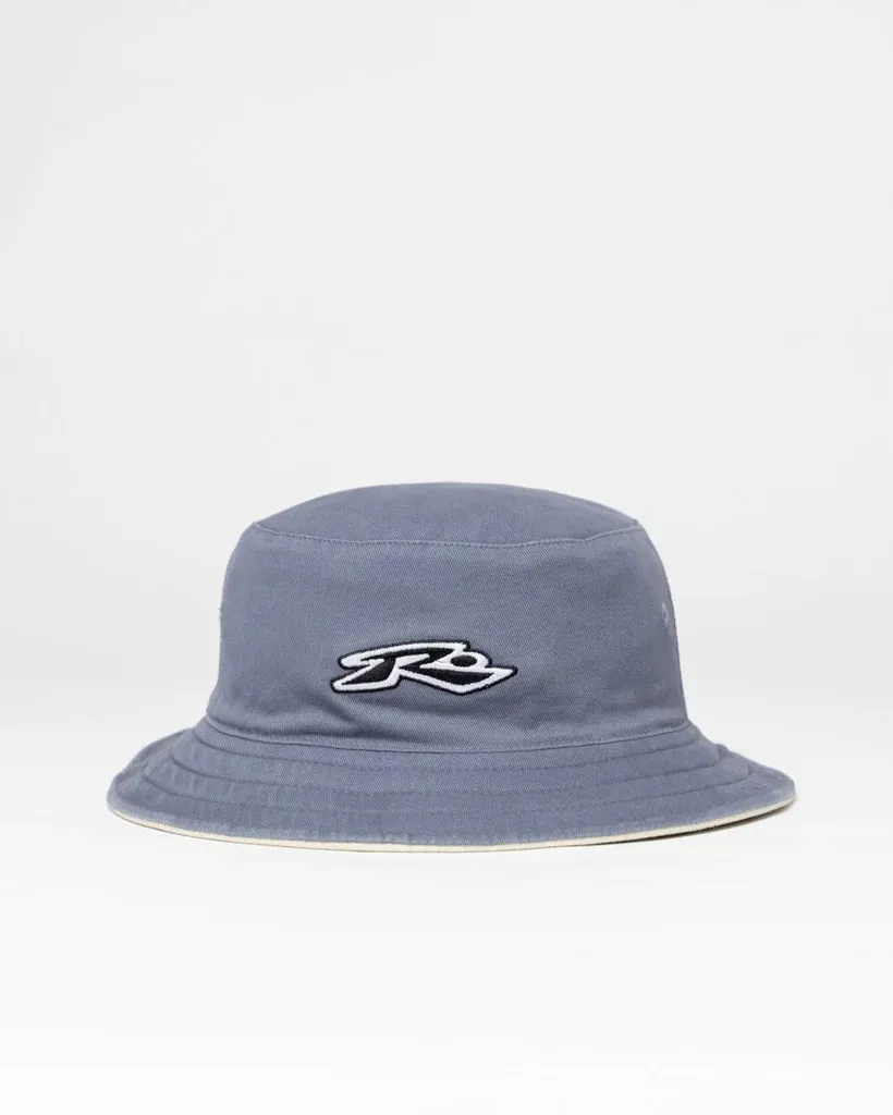 Pilusos Rusty Kick Flip Reversible Bucket Hat* China Blue