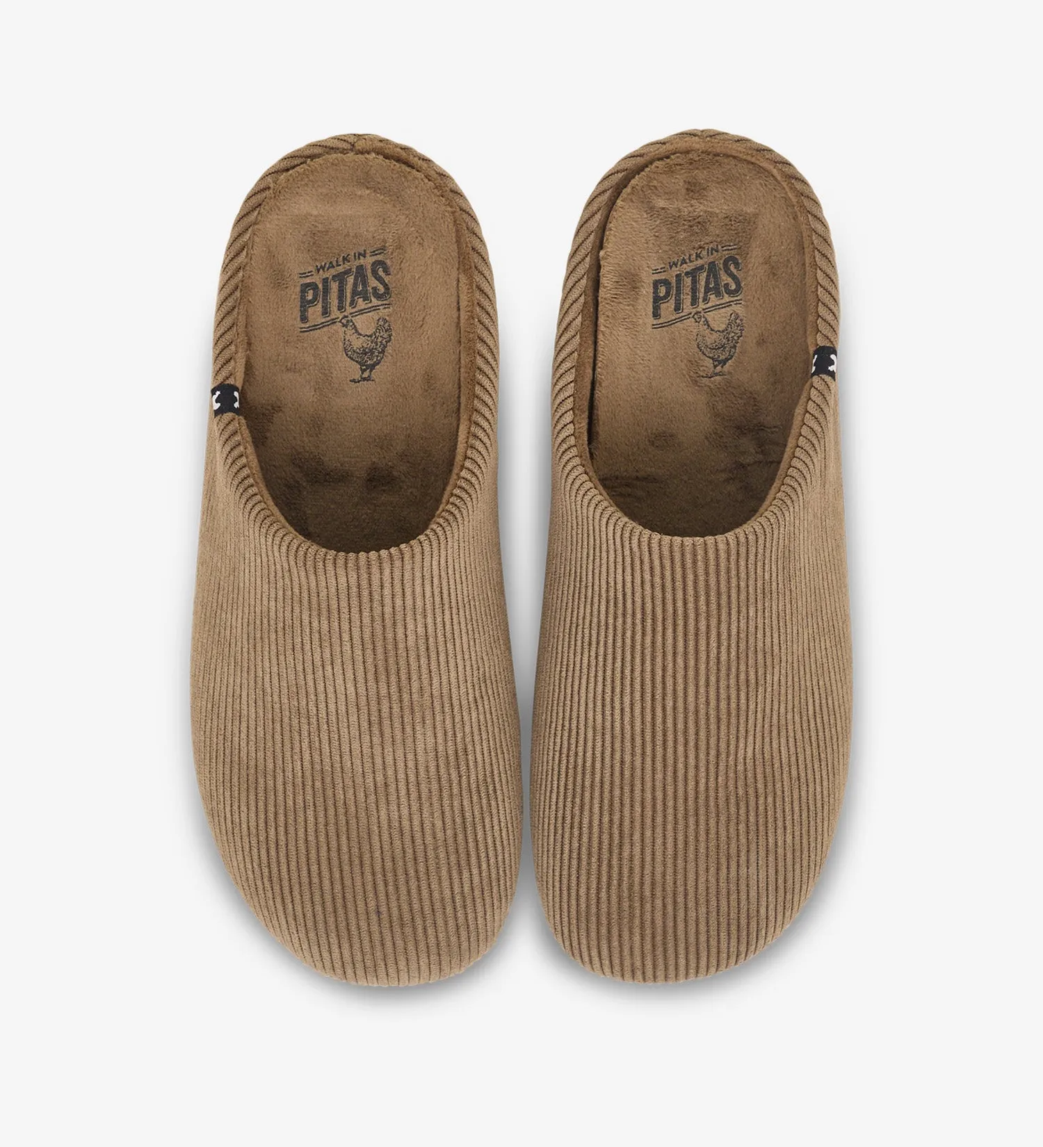 Pitas corduroy mule slippers