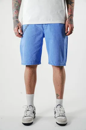 Premium Basic Blue Denim Shorts