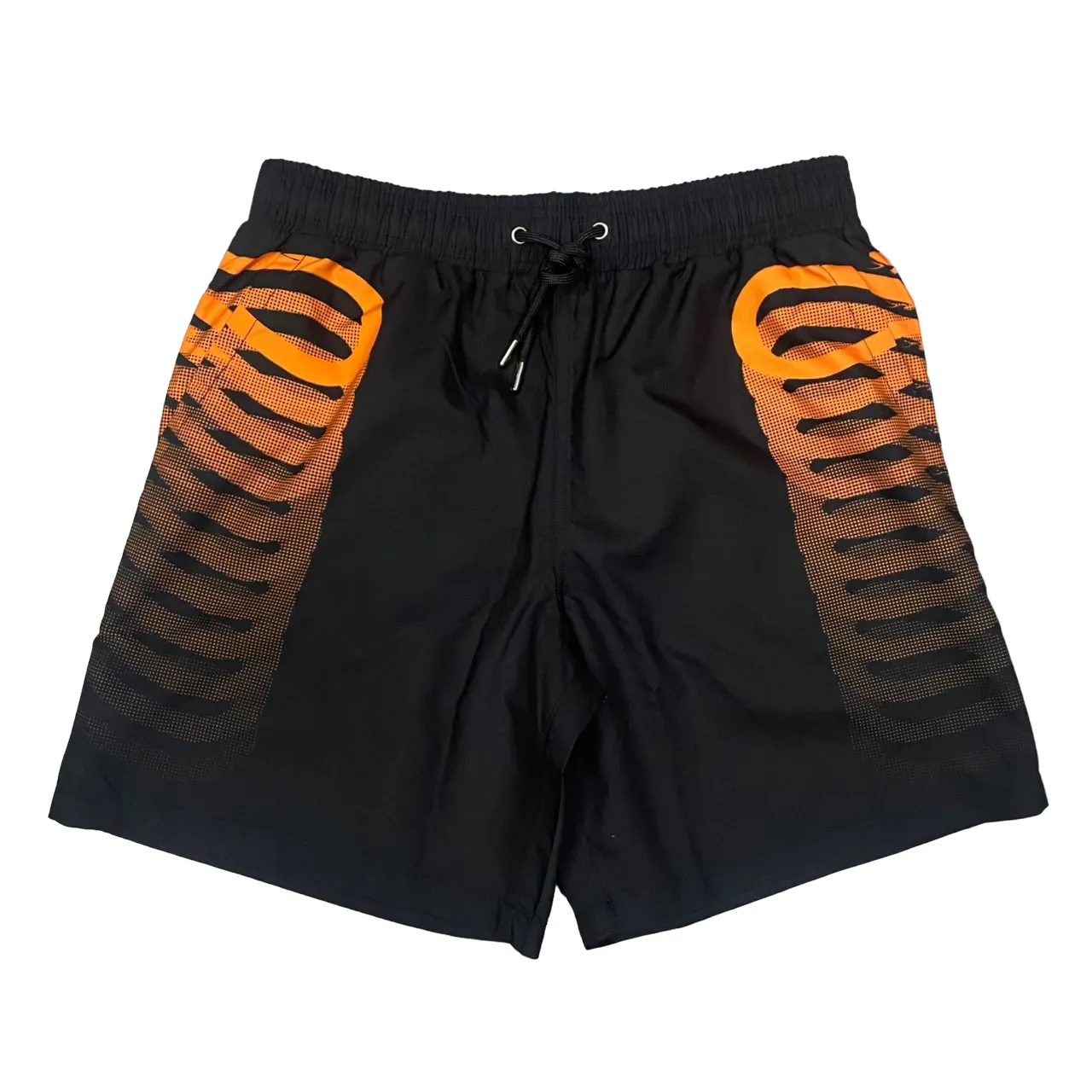 Propaganda costume Boxer for men Ribs Swimtruk 625 black orange