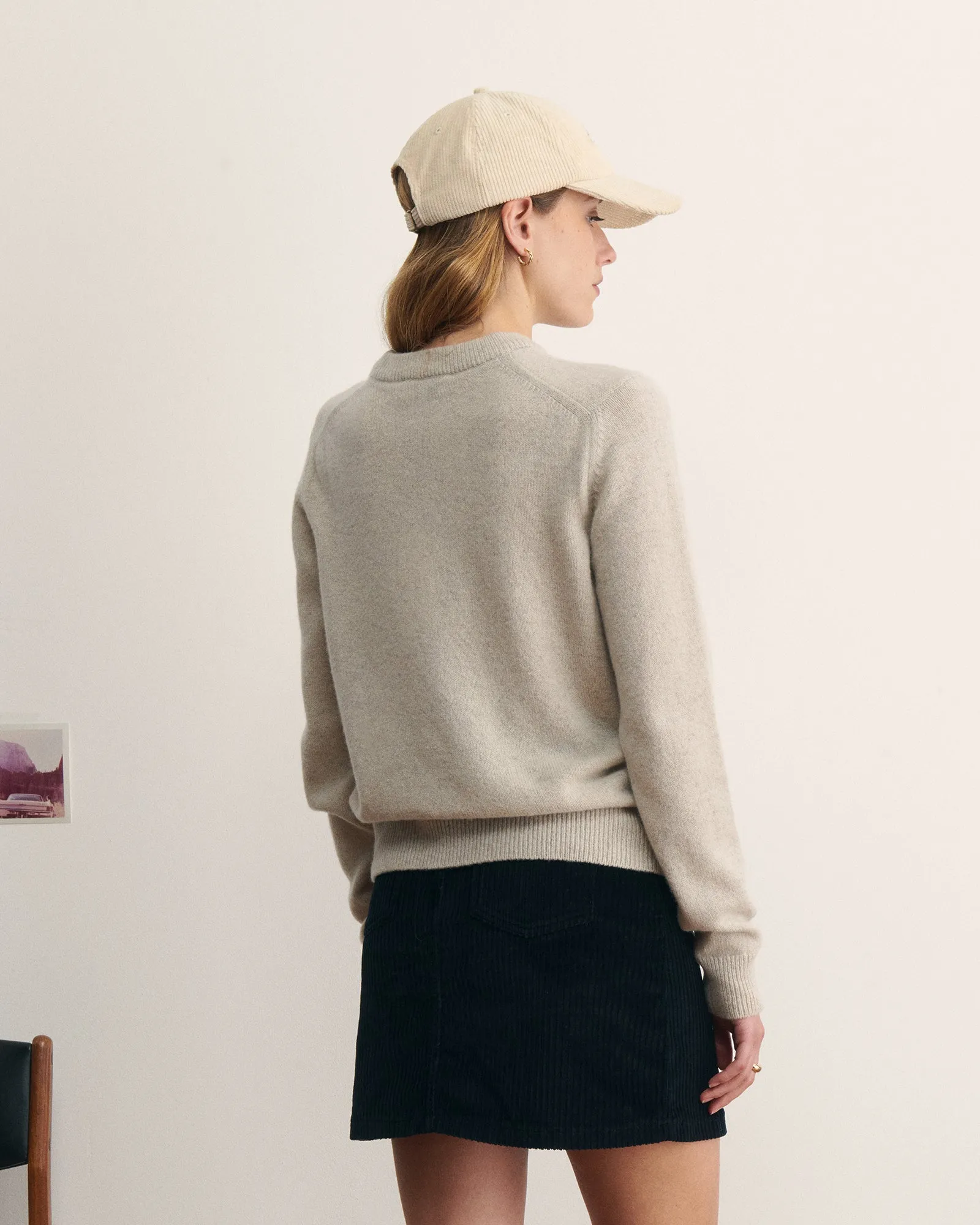 "Stand Tall Be Iconic" choiseul wool sweater