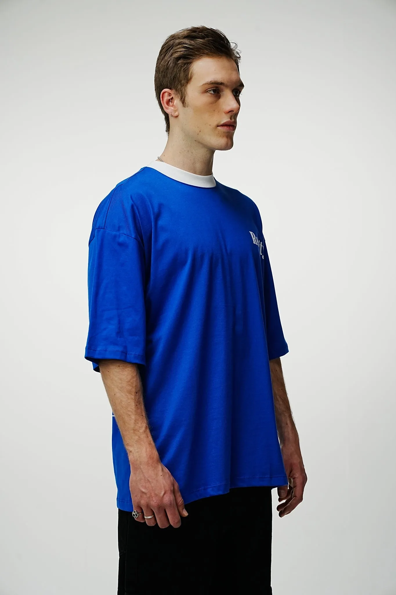 Reality Oversized T-Shirt - Blue