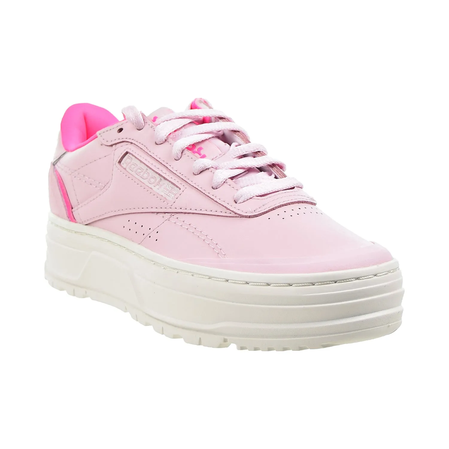 Reebok Club C Double GEO Women's Shoes Frost Berry-Chalk-Atomic Pink