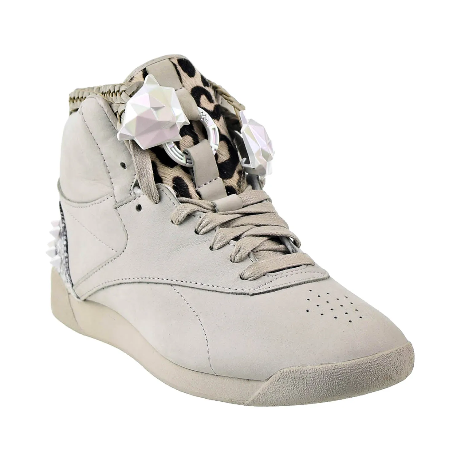 Reebok Freestyle Hi MU Wonder Woman 1984 Women's Shoes Shady Grey-Purple