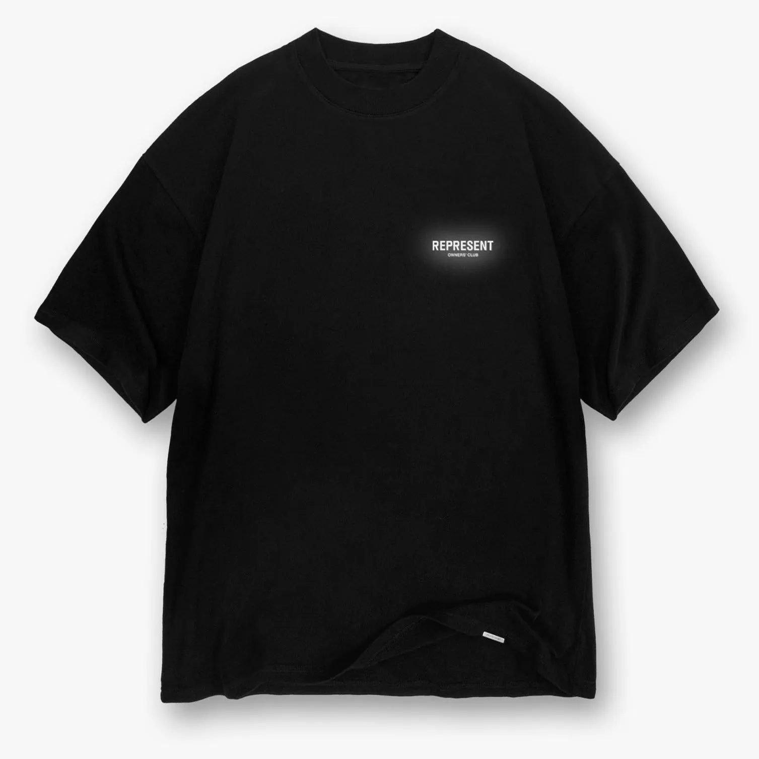 Represent Owners Club Logo Tee Black Reflective