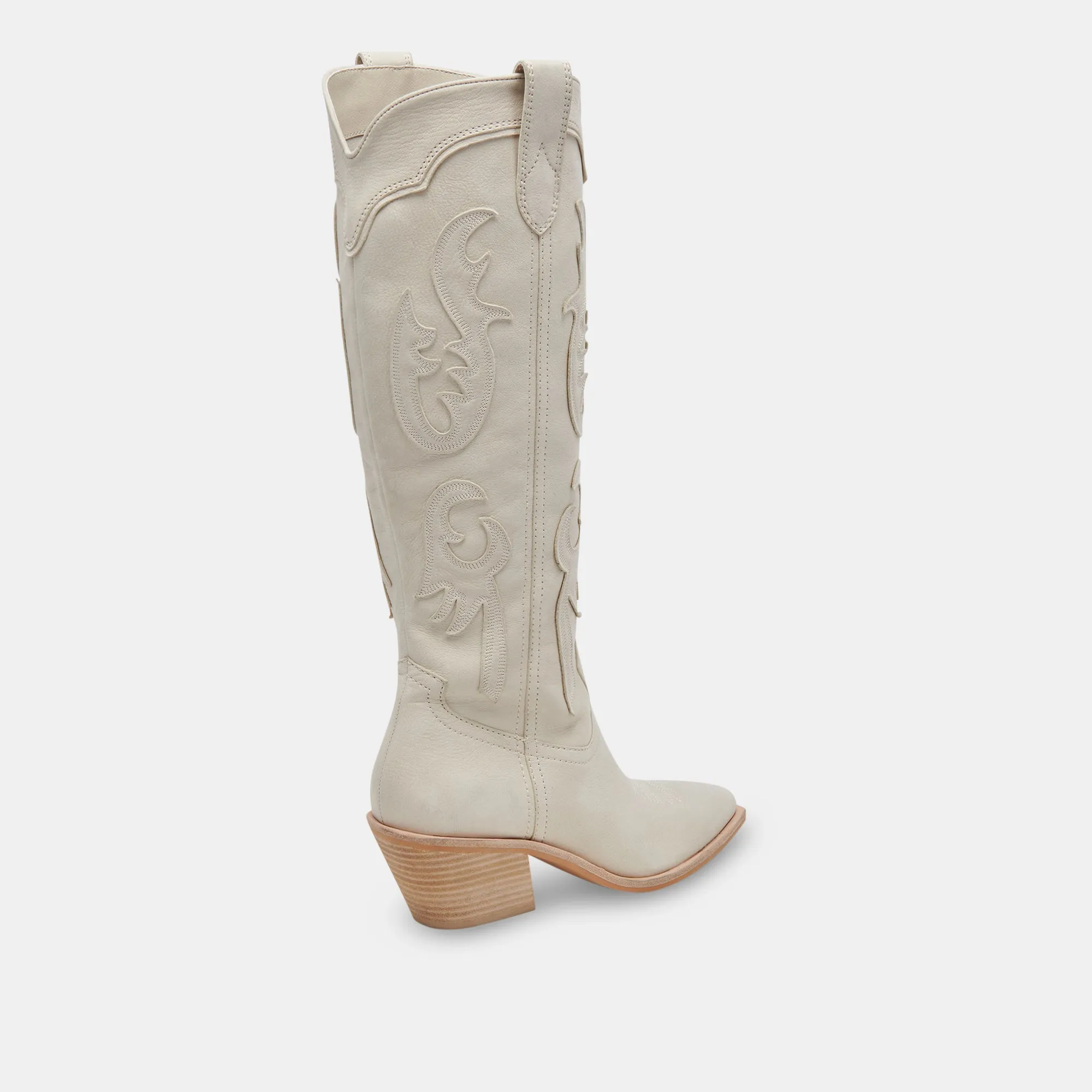 SAMSIN BOOTS IVORY NUBUCK