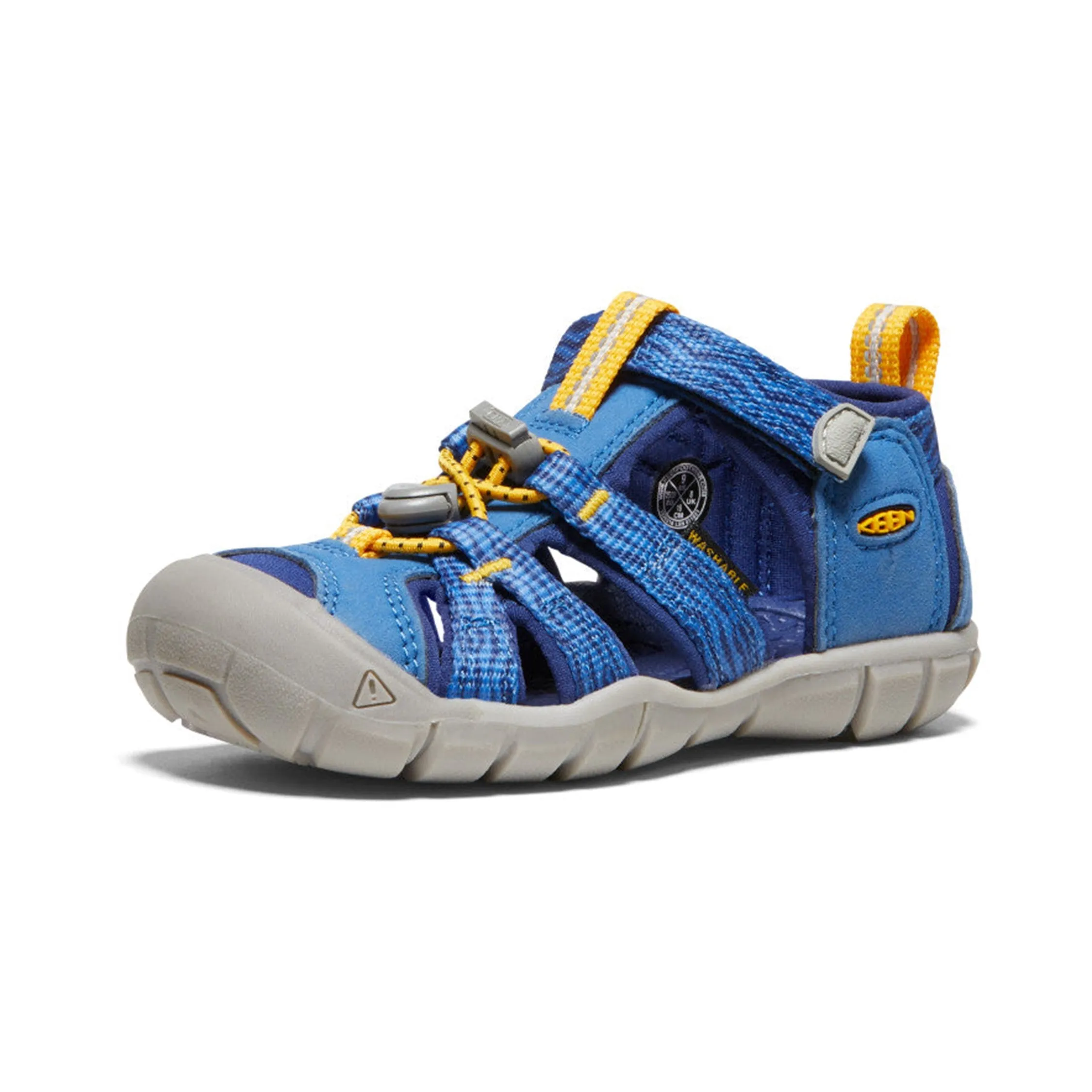 Seacamp II Kids' CNX Active Sandal - Bright Cobalt/Yellow