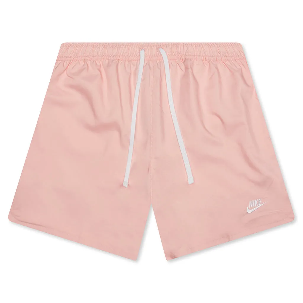 Sportswear Sport Essentials Woven Lined Flow Shorts - Pink Bloom/White