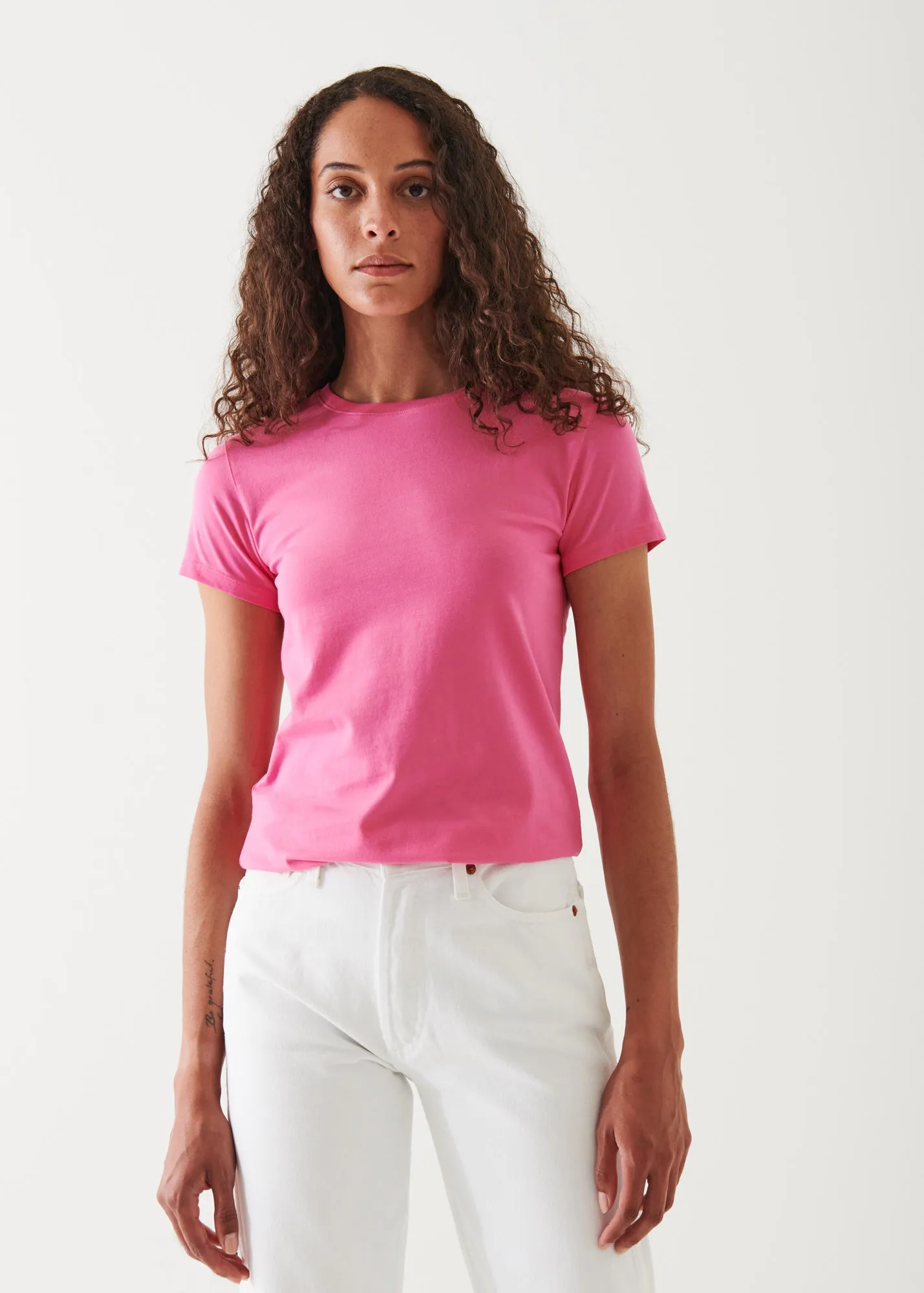 SUBLIME REACTIVE PIMA COTTON STRETCH SLIM T-SHIRT