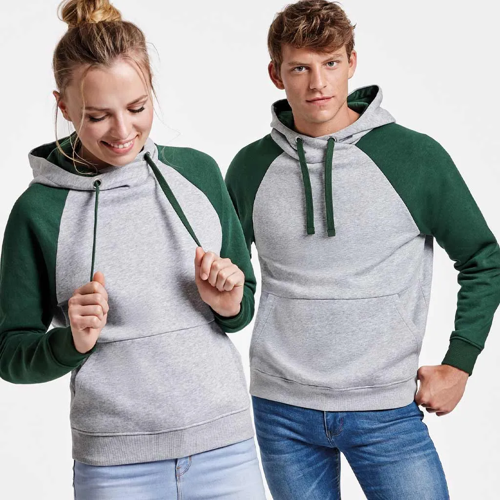 Sudadera bicolor Badet unisex - PROMO