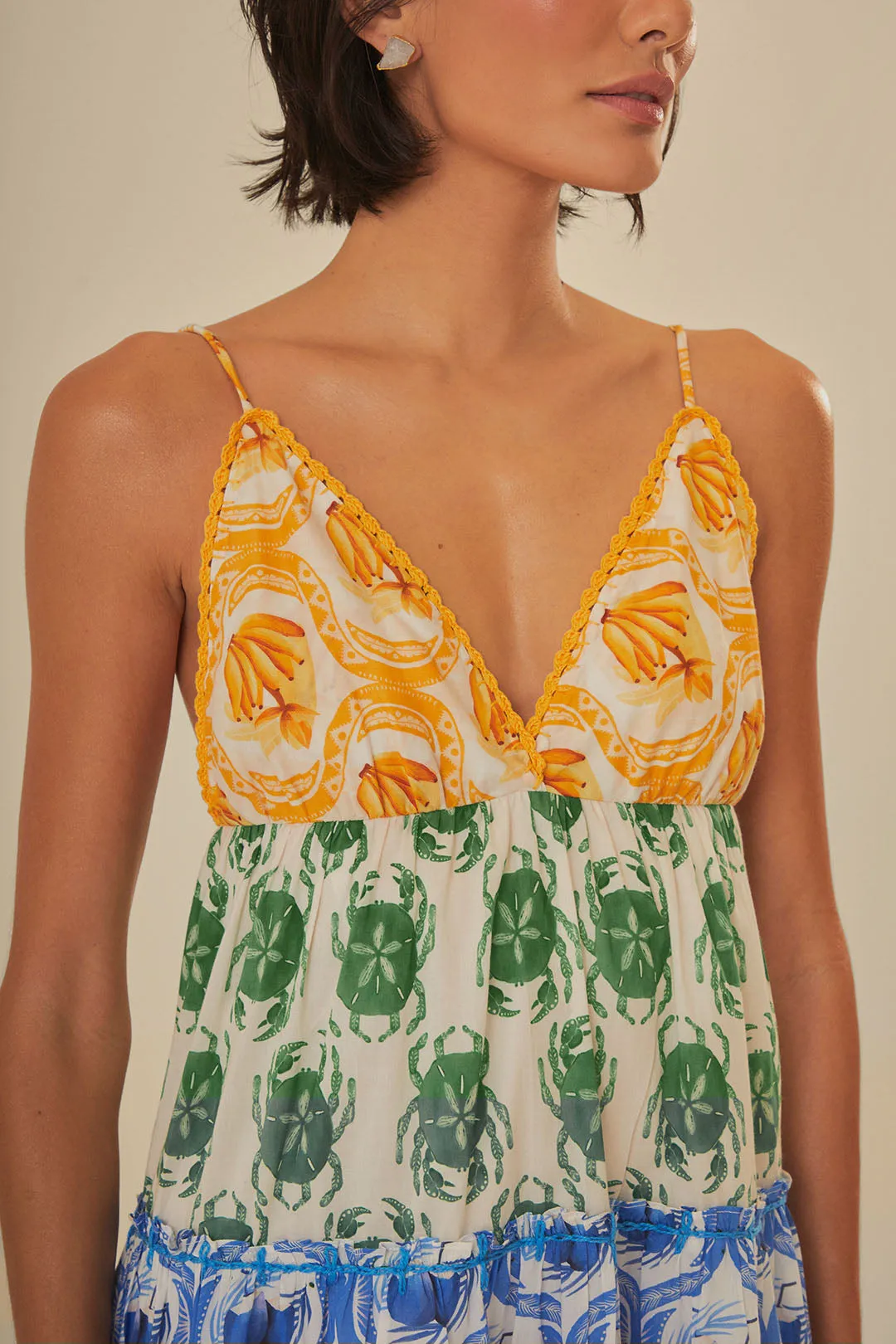 Summer Mix Mini Dress