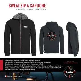 Sweat Zip a Capuche