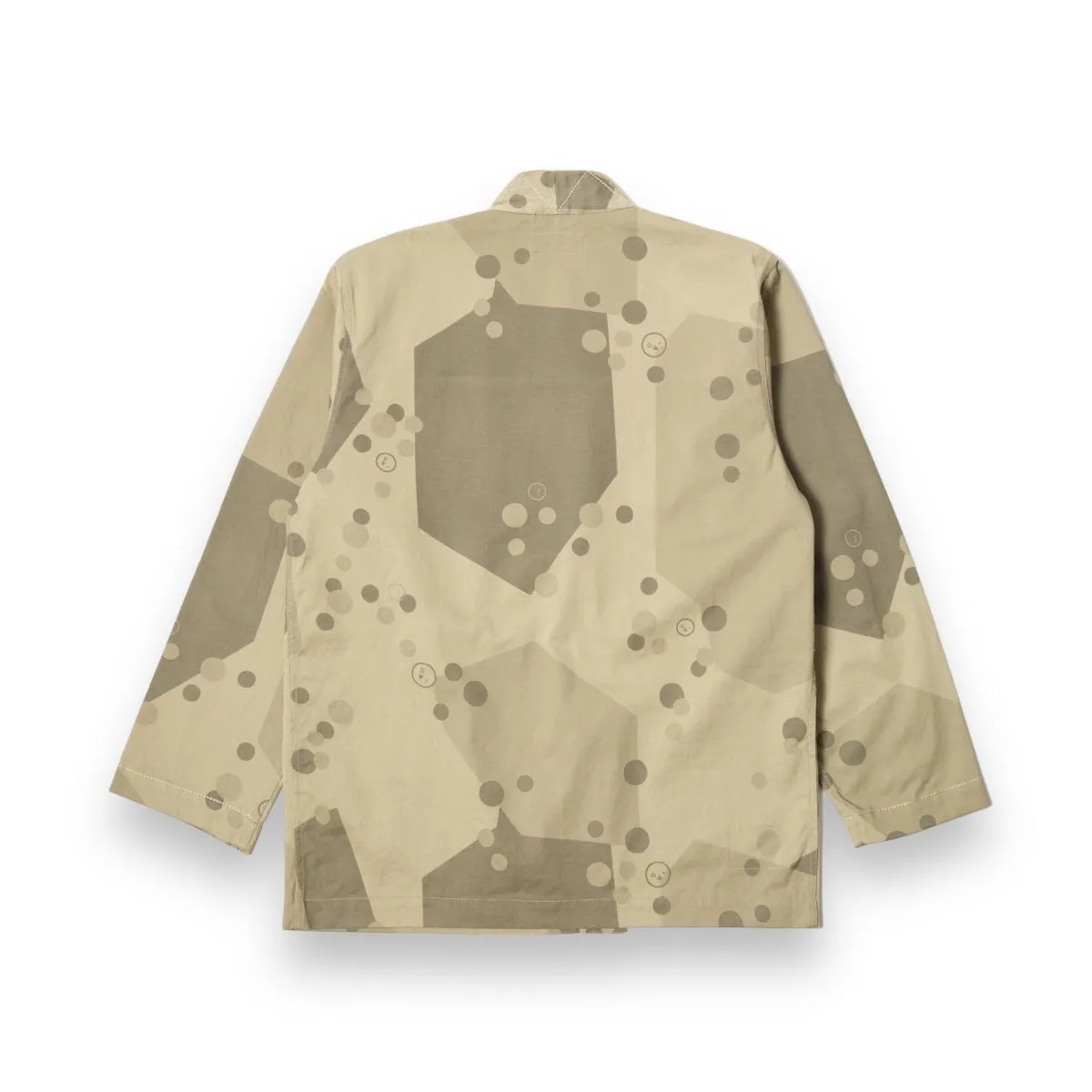 Universal Works Osaka Work Jacket 30113 UW dot camo twill stone