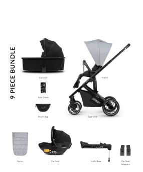 Venicci Empire 4in1 Travel System - Urban Grey