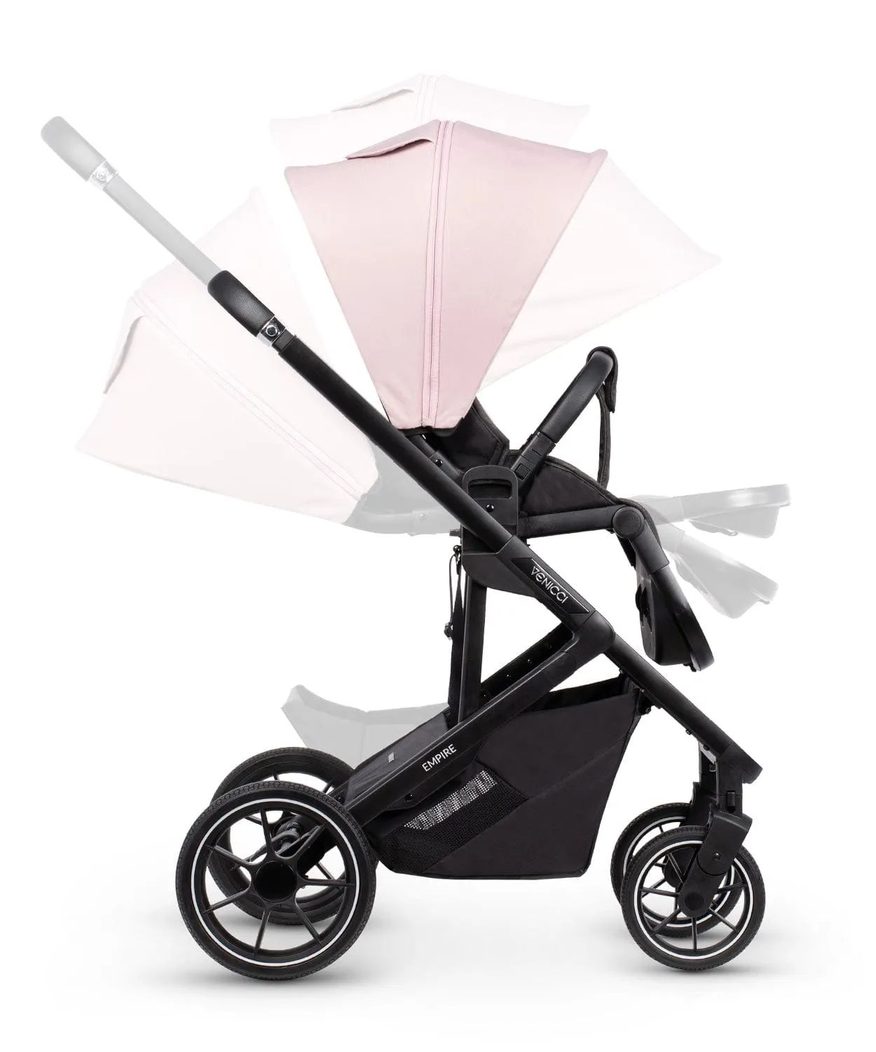 Venicci Empire Deluxe City Travel System - Silk Pink