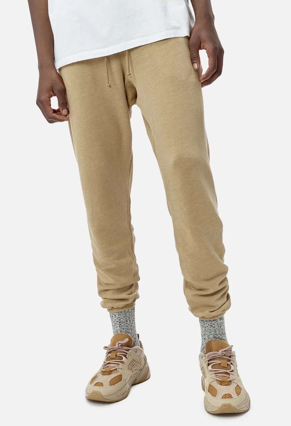 Vintage Fleece Sweatpants / Camel