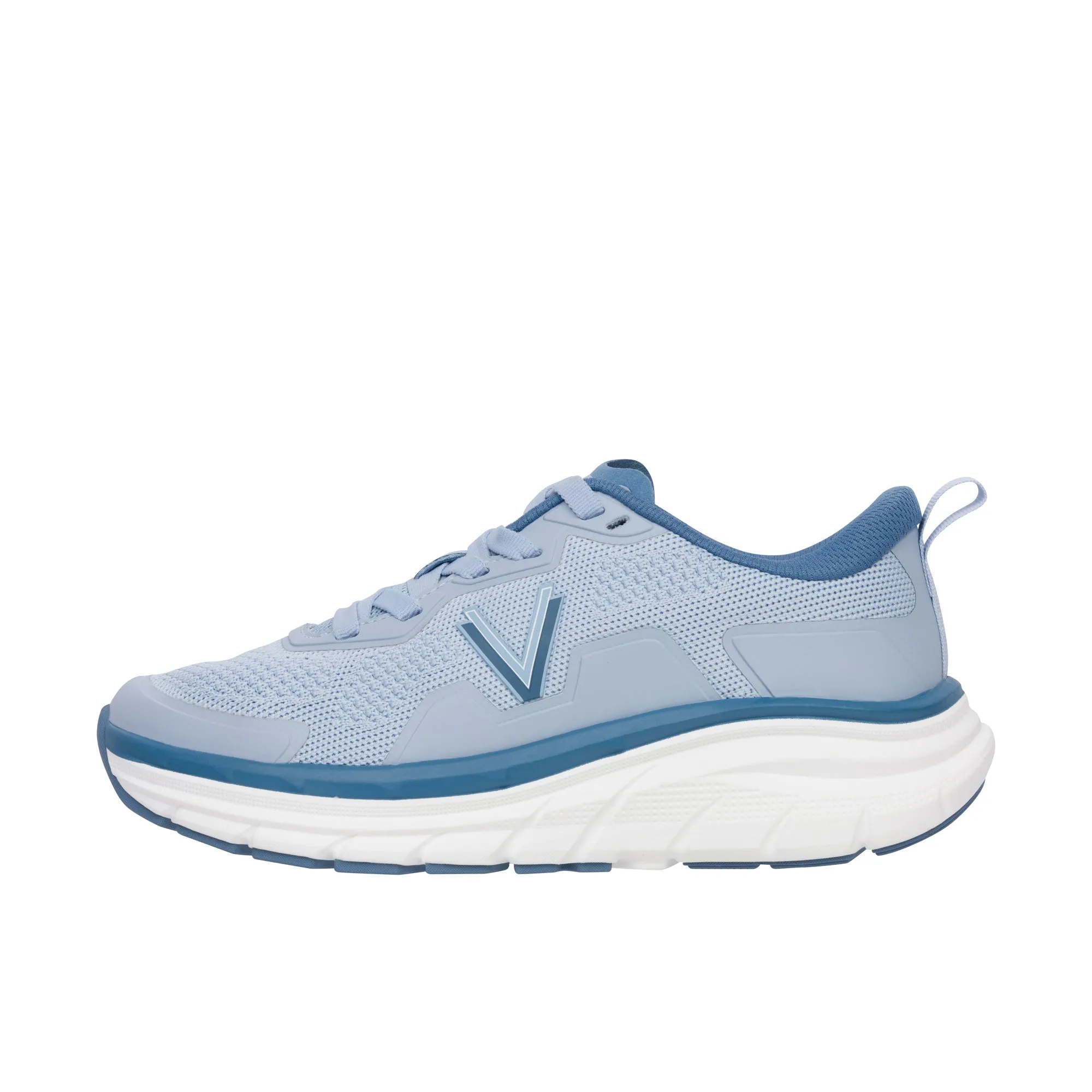 Vionic Womens Walk Max Lace Up Sneaker Skyway Blue