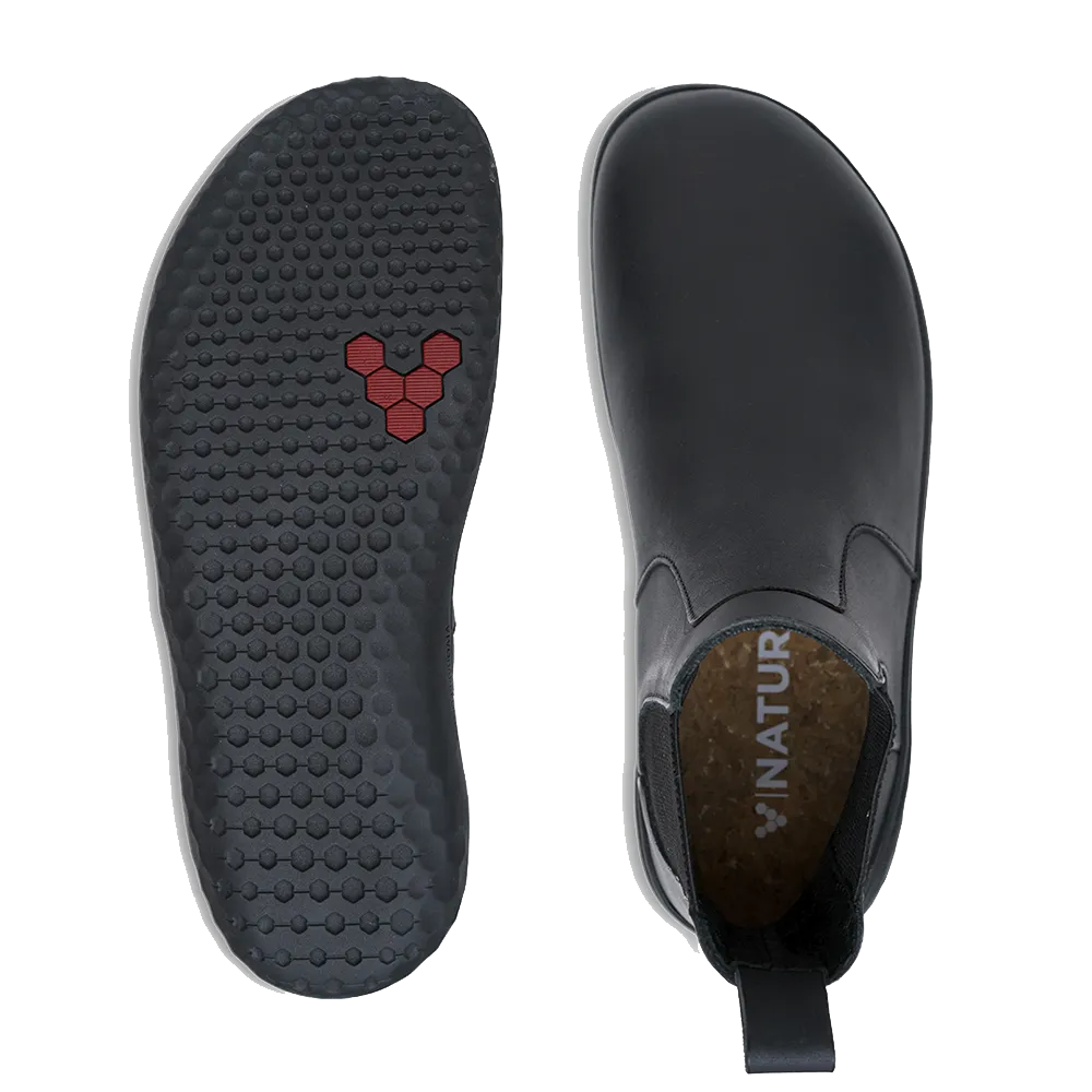 Vivobarefoot Geo Chelsea Womens Obsidian