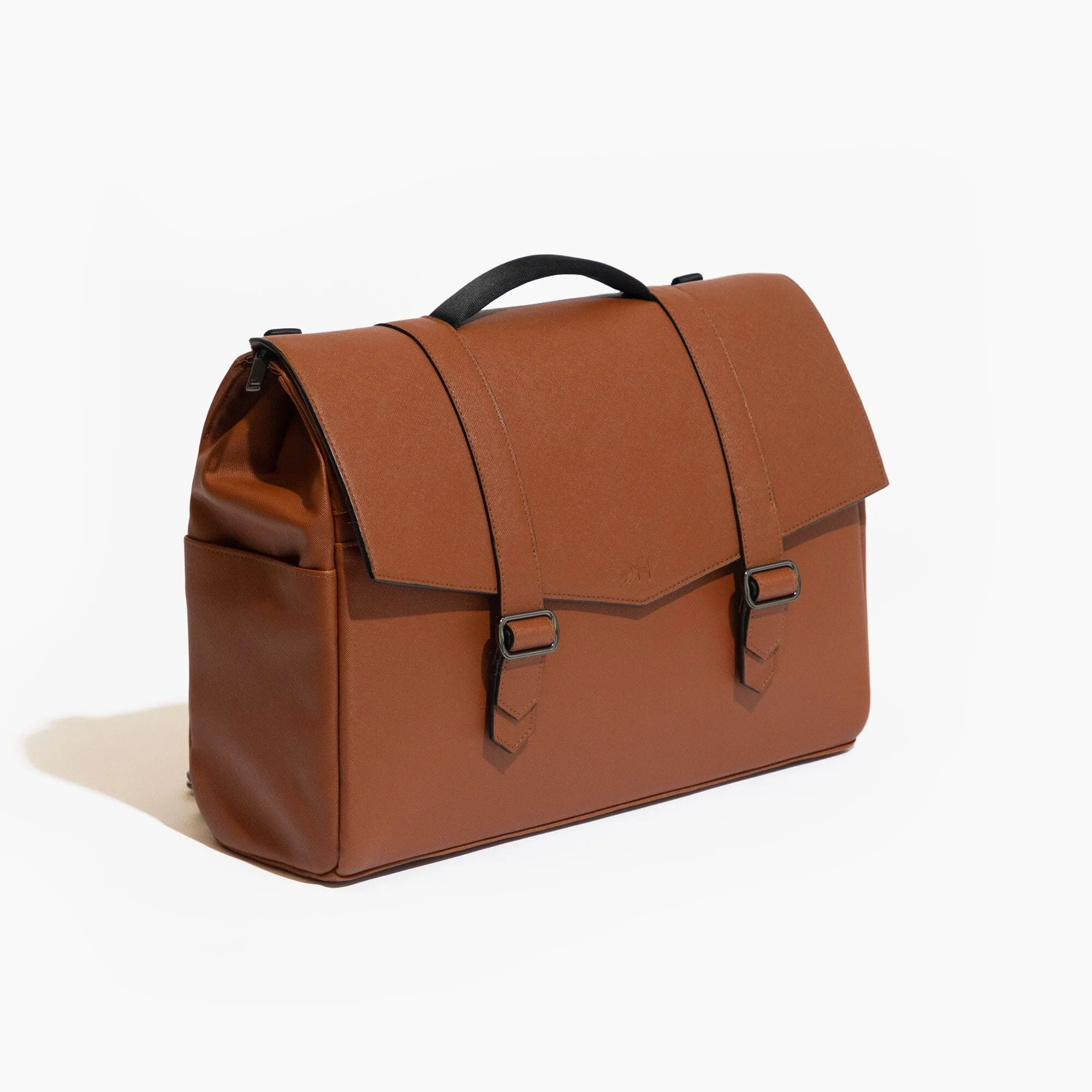 Walnut Cambridge Messenger Bag