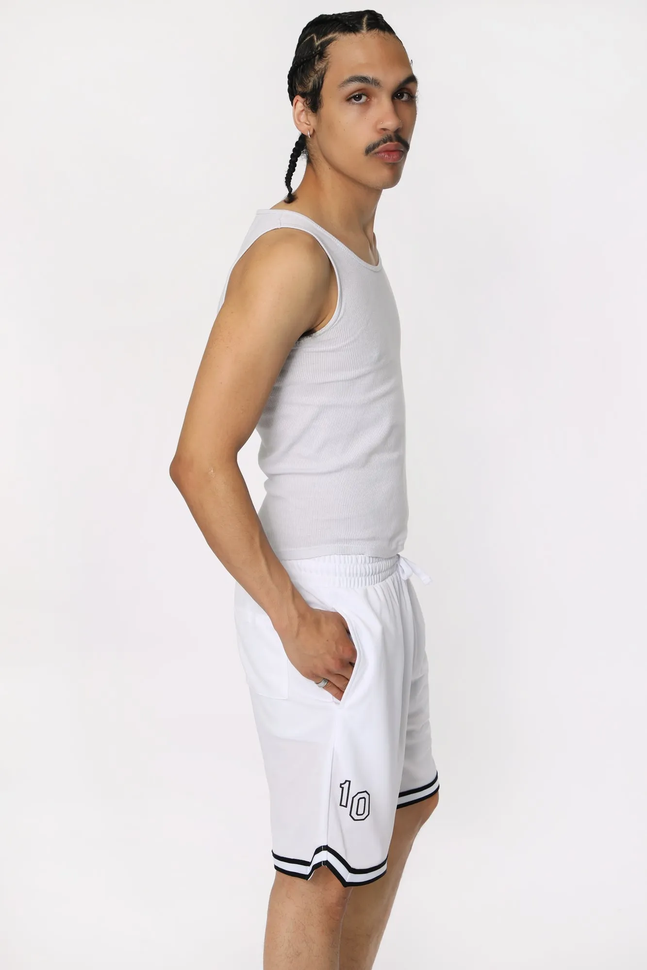 West49 Mens New York Mesh Shorts