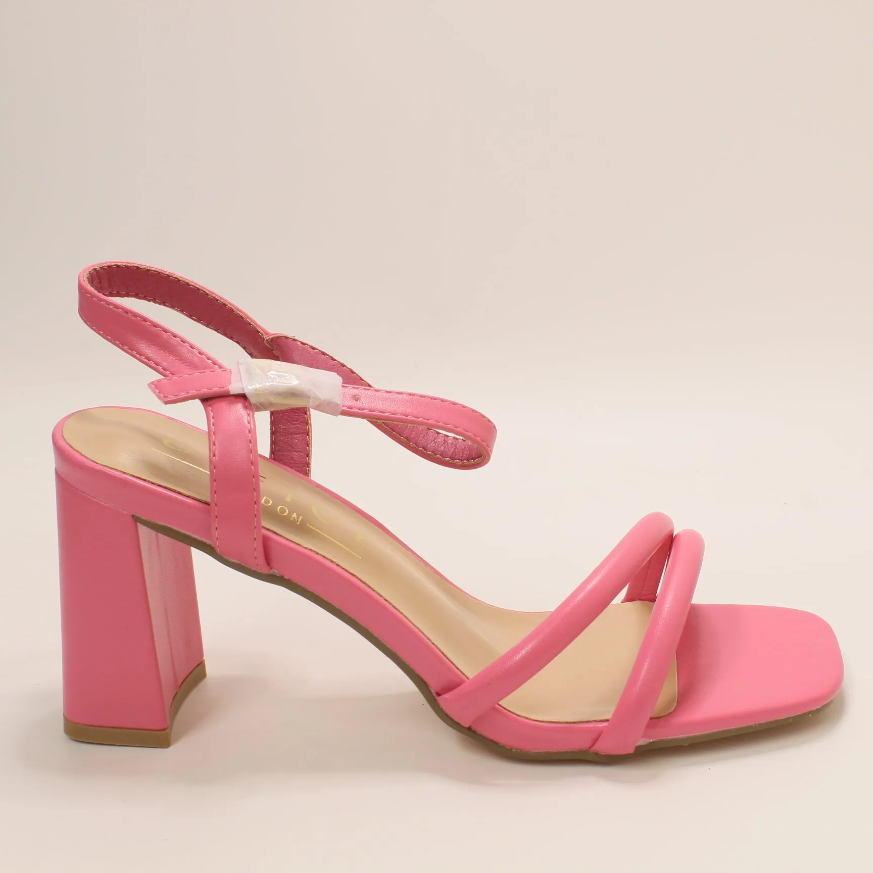 Womens Office Moonbeam Strappy Sandals Pink